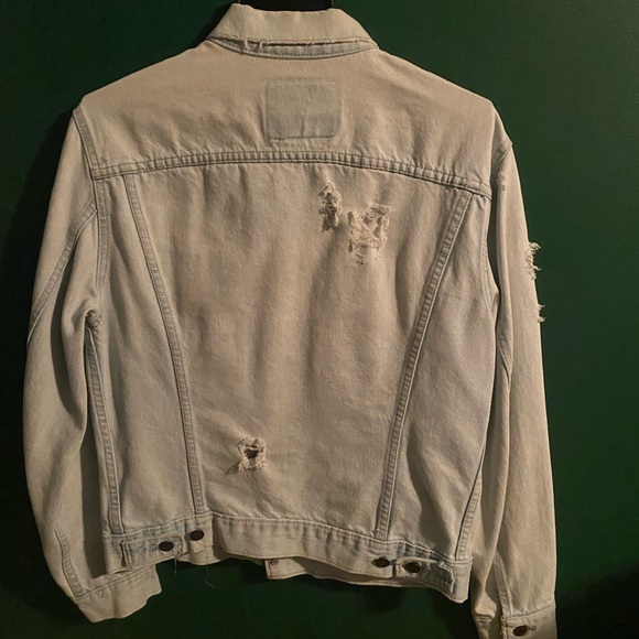Levis Baggy trucker distressed jacket - Picture 2 of 2